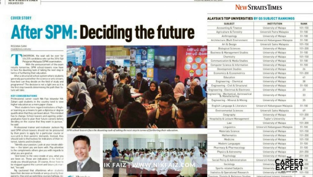 after spm deciding the future